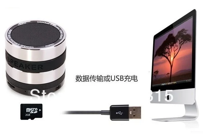 20 шт./лот супер бас мини портативный Bluetooth громкой связи беспроводной динамик звуковая коробка для iphone samsung DHL
