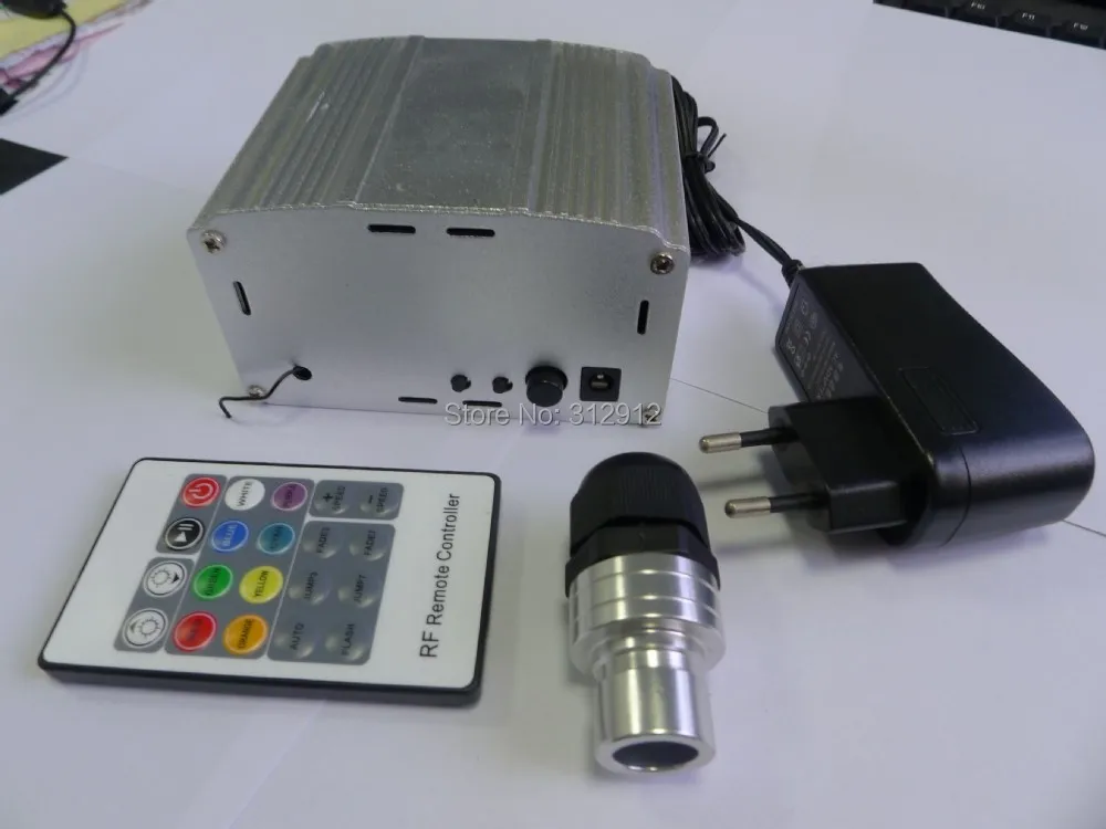 7 Вт Мерцание белый и RGB LED 20 Ключи РФ свет двигателя; AC110-265V вход(с огоньком колеса