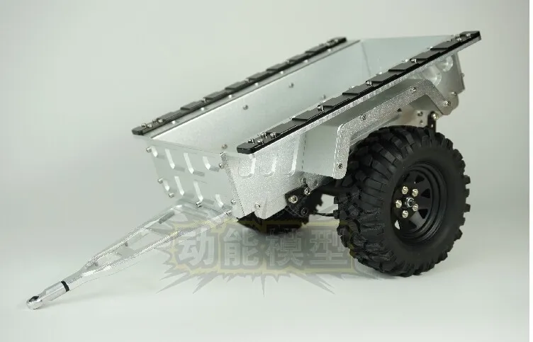 1:10 металлический прицеп грузовой автомобиль и колеса комплект SCX10 CC01 F350 HILUX 90034 RC4WD D90