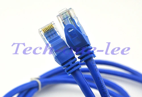 10 шт./лот 2 м 6FT Ethernet кабель синий CAT6 CAT 6 RJ45 разъем-Разъем модульный коннектор для неэкранированной витой сети Ethernet, Соединительный шнур, Lan кабель RJ-45