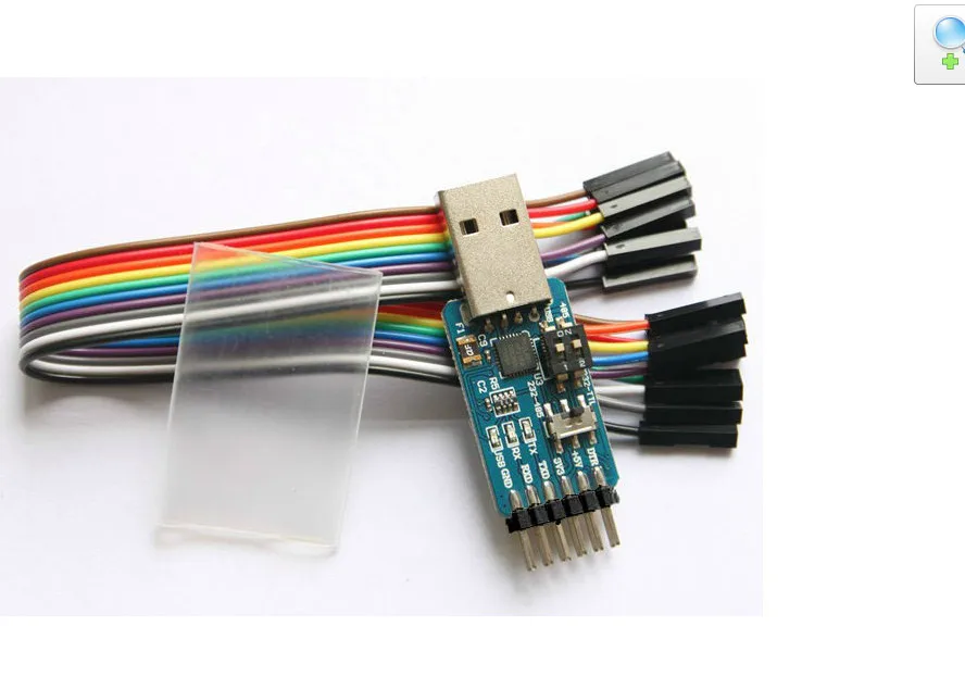 Шесть Многофункциональный серийный модуль 6 в 1 CP2102 USB go ttl Последовательный модуль 485 232 преобразования между совместимыми 3,3 В/5 В