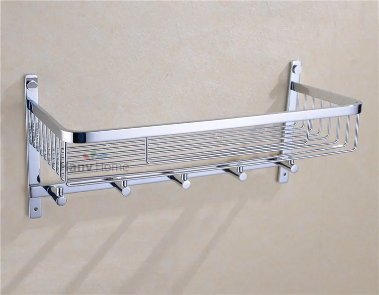 Aliexpress Chrome Stainless Steel Shelf With Hook Bracket 09 117f