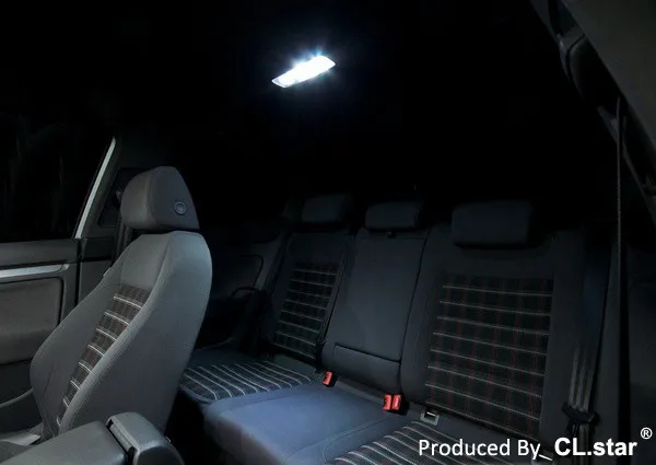 19 шт. canbus для Volkswagen GTI Кролик VW Golf 5 MK5 светодиодный подкладке свет парковка город обратная свет полный комплект посылка(2006-2009