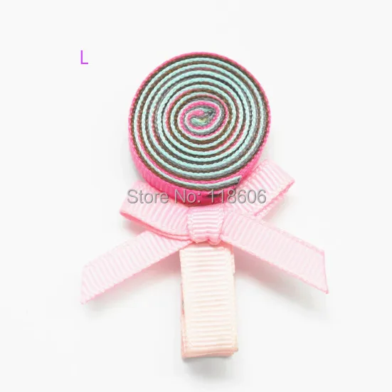 cute Lollipop ribbon sculpture hair bow for Kids 13.jpg