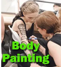 Cheap Pintura de corpo