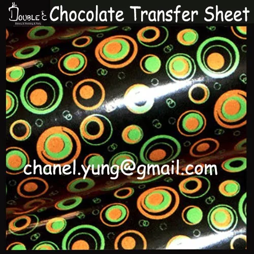 chocolate transfer sheet89-1