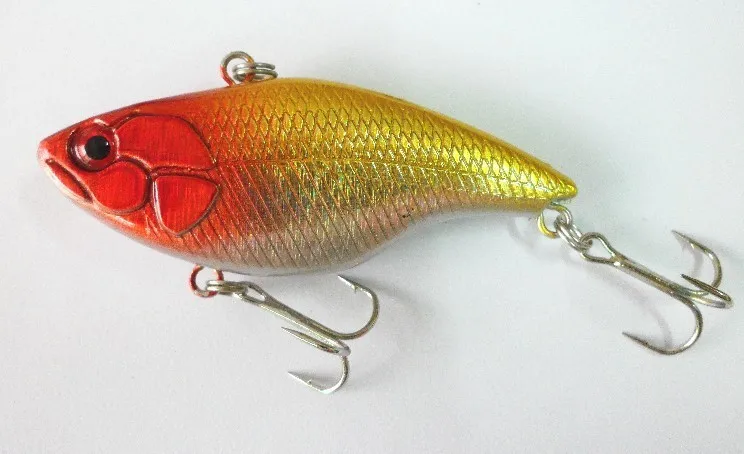 400 шт. 7,5 CM / 18 G 4 цвета пластик для рыбалки приманки VIB для рыбалки крюк лобстер-застёжка чужой приманки для рыбалки снасти рыбалка