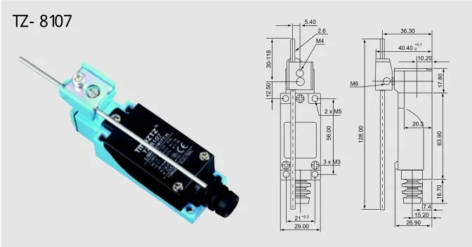 Концевой выключатель TZ-8107