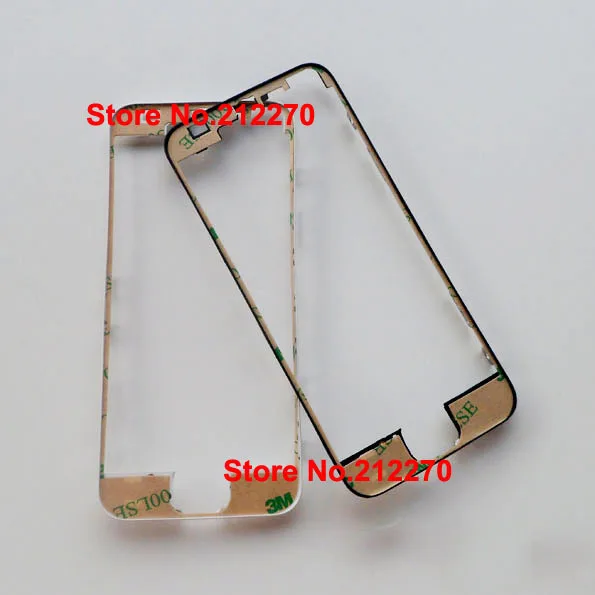 Yuyond Новая передняя средняя рама рамка с клейкие Запчасти для iPhone 5S черный/белый 100 шт./лот