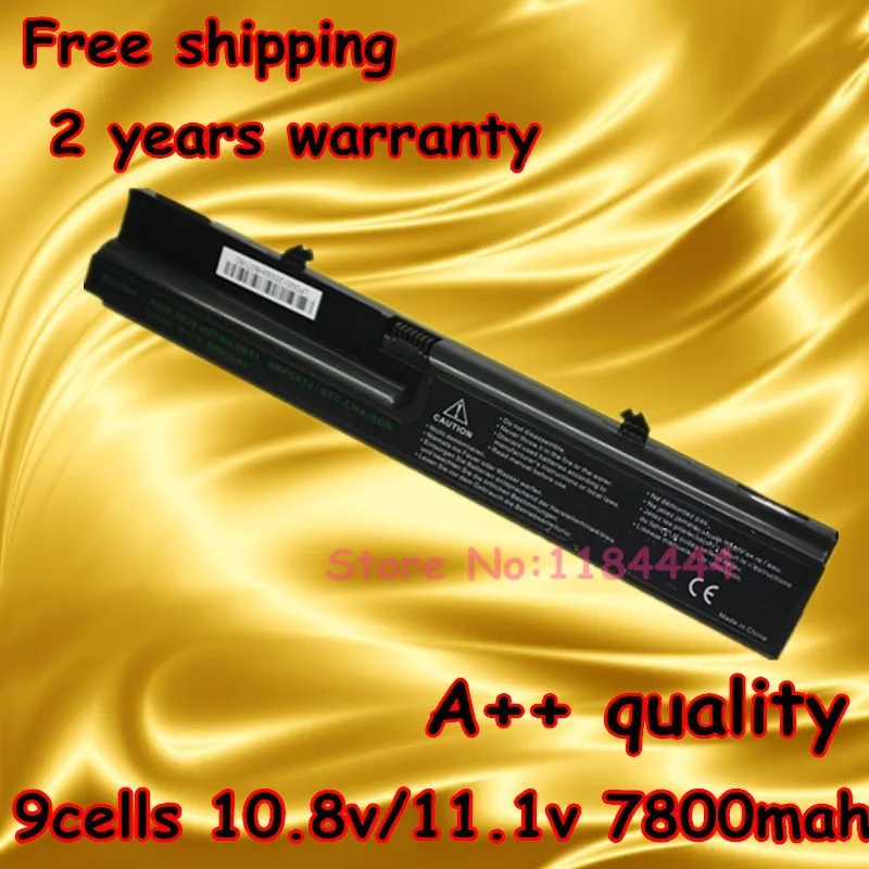 7800 мАч Аккумулятор для ноутбука HP 6520 s 6520 P 540 541 6530 S 6531 S 6535 S для Compaq 511 510 515 484785-001 HSTNN-OB51 451545-36