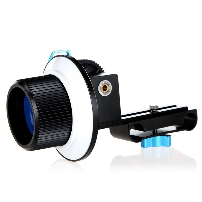 Lightdow Quick Release Clamp ЦЗК с изменением фокуса FF с регулируемый ремешок на ремне на щиколотке для 15 мм Фиксатор для стойки 60D 600D 5D2 GH2 D7000