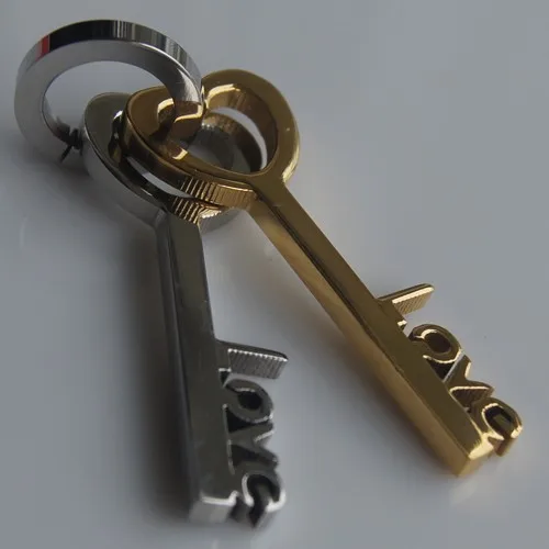 Прохладный 2key 316L нержавеющая сталь ожерелья и кулоны Бесплатная доставка Мужчины ювелирные изделия