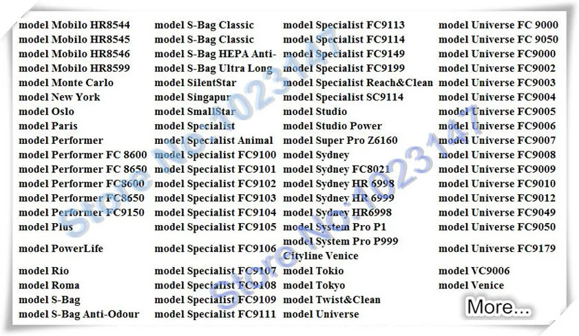 Мешки для пылесоса, мешок для пылесоса, S-Bag для FC8020 серии FC8130 FC8350 FC8404 FC9176 HR8300 FC9174 Вселенная и т. Д