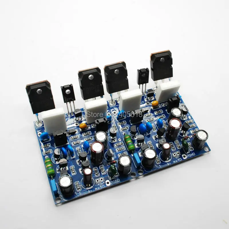 Высокое Качество MX 40 усилитель доска в сборе два канала стерео DIY hifi fun