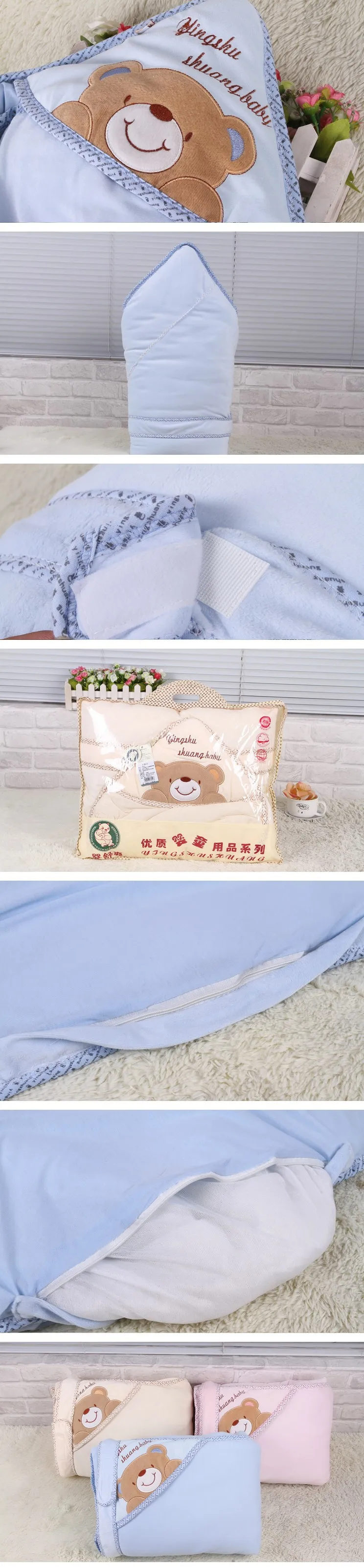 Новое дизайнерское детское супер-мягкое Двухфункциональное детское милое детское одеяло с медведем, детское одеяло с животными