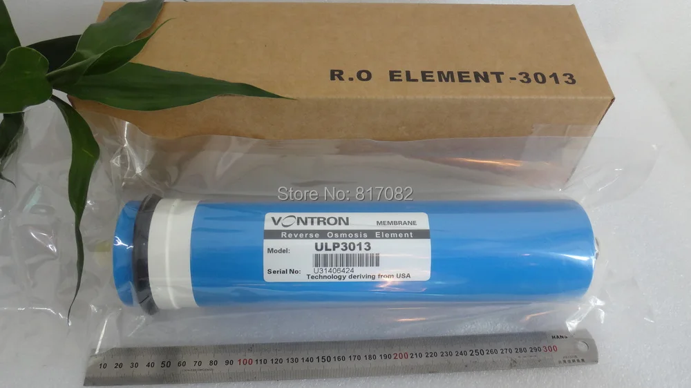 Vontron ULP3013-400 жилой фильтр для воды 400 осмотическая мембрана gpd NSF используется для системы обратного осмоса