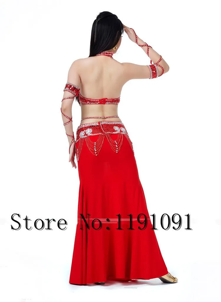 Одежда для индийского беллиданса, 3 компл. Размера S / M / L, 10 цветов 700#