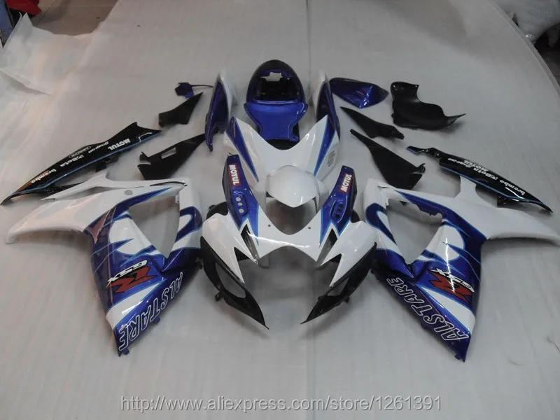 Инъекции обтекатель комплект для SUZUKI GSXR600 750 06 07 синий Star GSXR600 750 2006 2007 GSXR600 GSXR750 GSXR600 750 K6 06 07