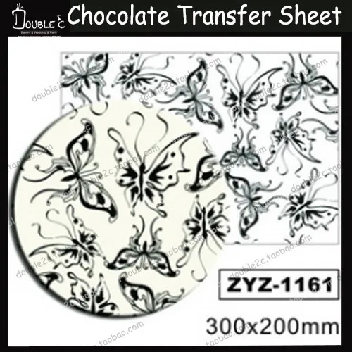 chocolate transfer sheet1009