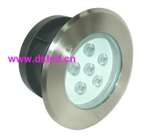 Бесплатная Доставка! Нержавеющая сталь, 18 Вт rgb led inground, rgb led пол света, ds-11s-09-18w-rgb, 6x3 Вт RGB 3in1, 24 В DC, IP67
