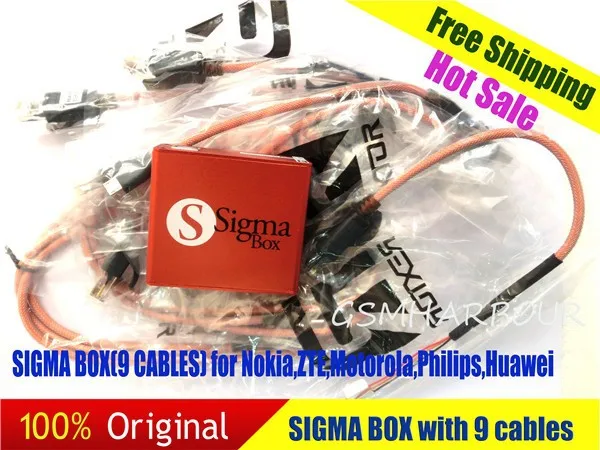 Sigma Box с кабельным набором+ Sigma Pack 1, 2, 3 активации