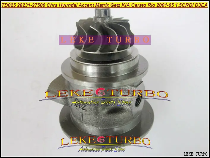 TD025 28231-27500 49173-02610 Turbocharger Cartridge Turbo Chra Core For HYUNDAI Accent Matrix Getz KIA Cerato Rio (2)