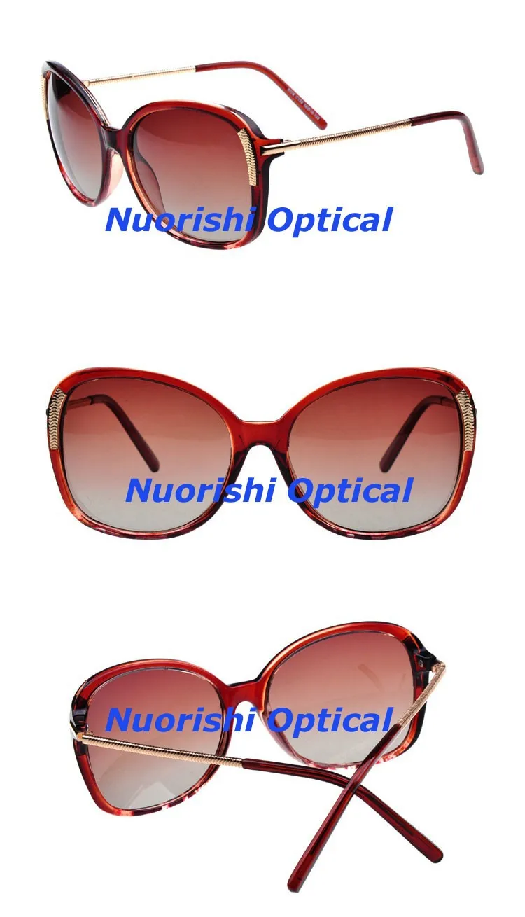 8028 P поляризационные солнцезащитные очки для вождения с UV400 защита для леди с милый чехол
