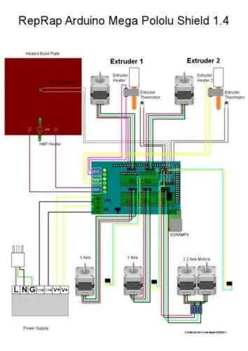 [Sintron] 3d контроллер принтера RAMPS 1,4 для Reprap Prusa Mendel Arduino AVR