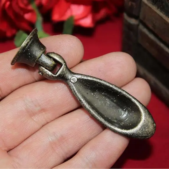18*60 мм сплав ящик Старинной Ручкой шкаф китайский Классическая отверстие спереди ручка оптовая продажа