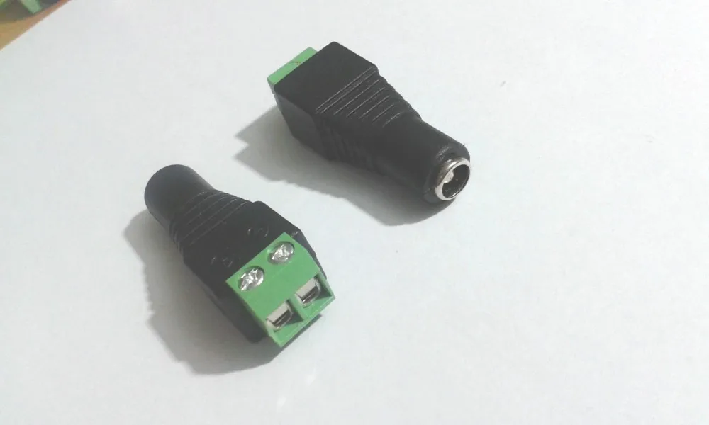 1000 шт. Женский 5,5 мм x 2,5 мм DC мощность plug выводы зарядного устройства