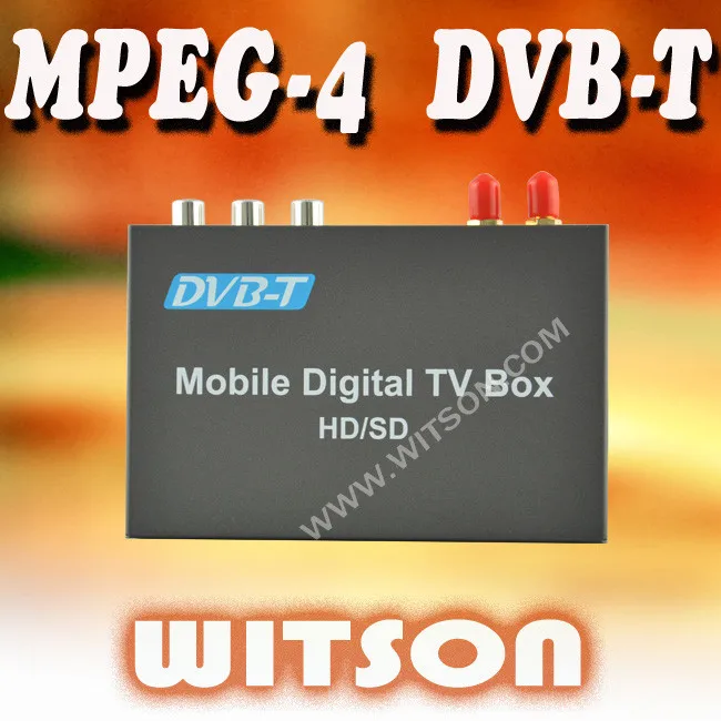 WITSON автомобильный DVB-T коробка(MPEG-4/H.264/AVC