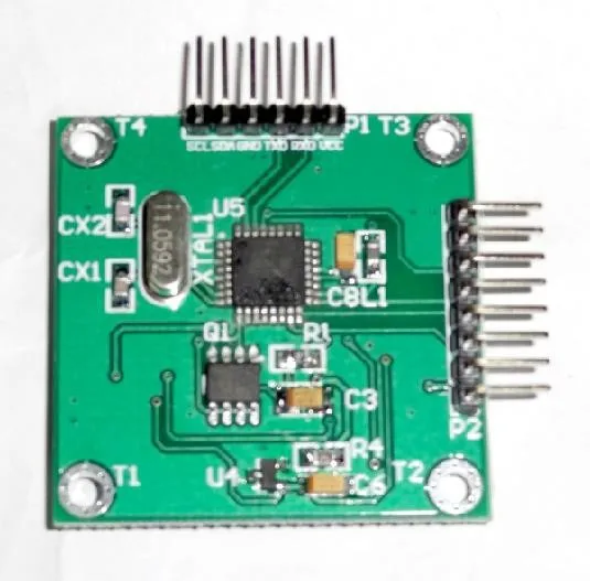 1 шт. электронный модульный компас HMC1022, управление mega88, последовательные связи для обеспечения схематического источника