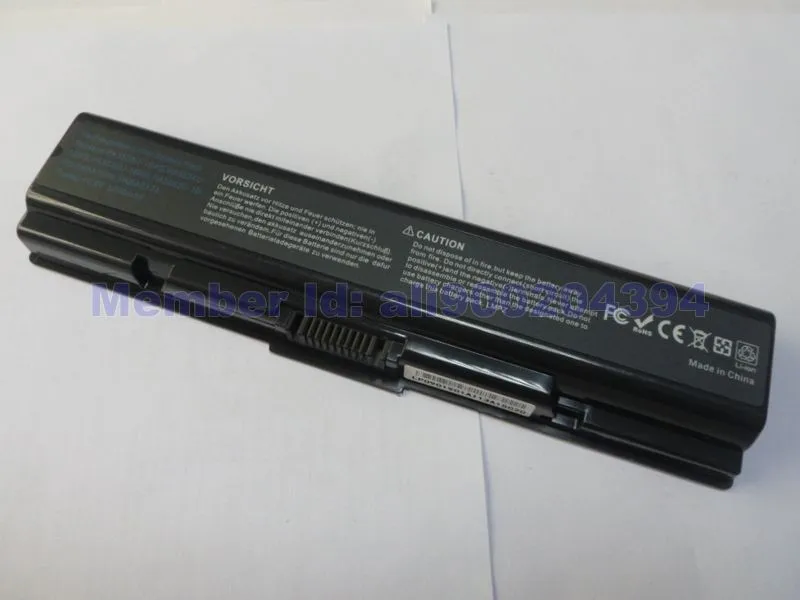 4400 мА*ч 10.8 В Аккумулятор для ноутбука Toshiba Equium A300D Satellite Pro A300 Satellite A300 A305 A305D A350 A350D A355 A355D