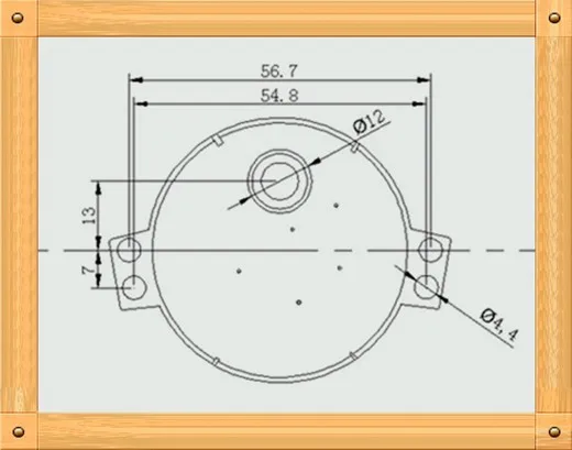 5 шт. TYC-50 AC24V/4 Вт постоянный магнит синхронный двигатель/Редуктор 2,5-3 микропереключатель модуль датчика