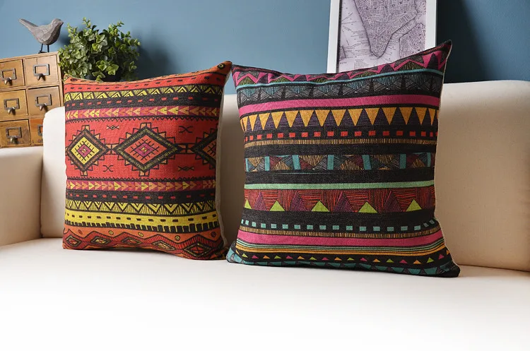 Новинка Boho геометрический Домашний Декор Подушка белье хлопок Подушки Детские диванные подушки декоративные Пледы Подушки Детские