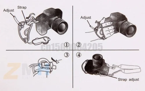 200 шт. EMS камера оптом наручные/ремешок для запястья для 60D 50D 40D 30D 20D 10D 550D 500D 450D 350D D90 D3100 D5100 D7000 цифровых однообъективных зеркальных камер и однообъективных зеркальных