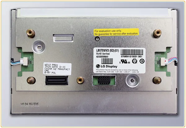 Kcvv DHL/EMS LB070WV3 Экран на тонкопленочных транзисторах на тонкоплёночных транзисторах ЖК-дисплей Дисплей модуль+ Сенсорный экран дигитайзер объектив для автомобиля gps навигации