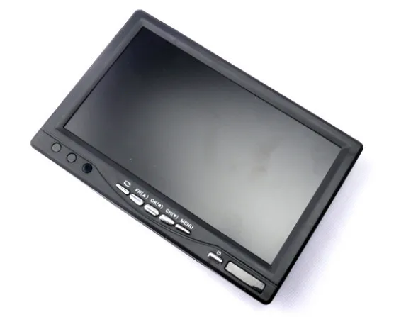 7in FPV монитор/Displayer встроенный 32CH 5,8G беспроводной приемник и DVR Запись с солнцезащитным колпаком(все-в-одном