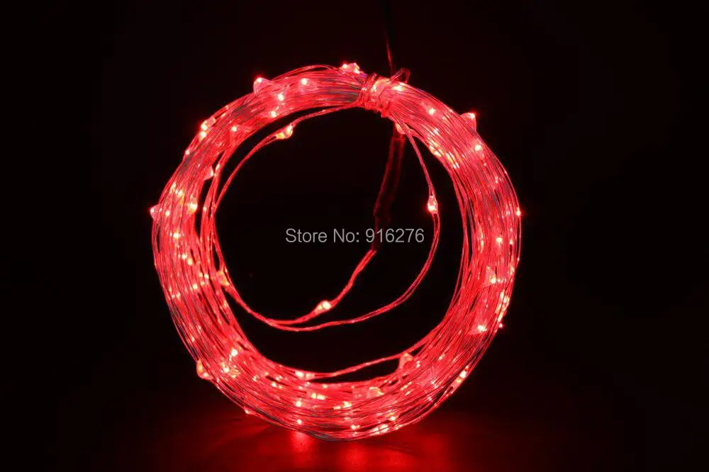 16,4 фута 5 м Серебристая проволока теплый белый RGB фиолетовый Рождественский светодиодный гирлянда Рождественские сказочные огни 12 в Рождественское украшение открытый год