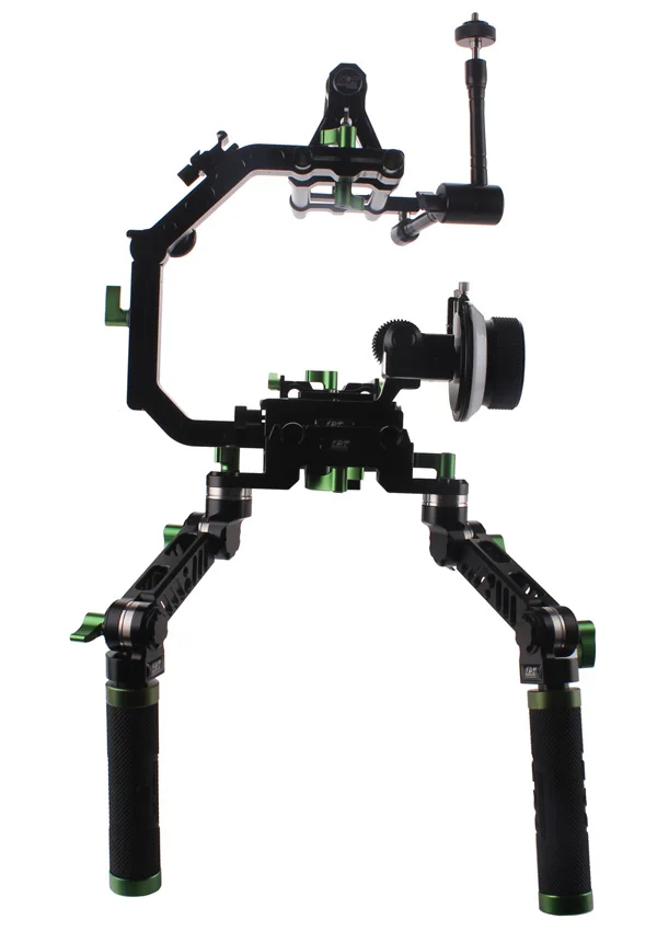 Lanparte DSLR Rig набор чемоданов для непрерывного изменения фокусировки универсальная пластина 5D2 5D3 7D GH1