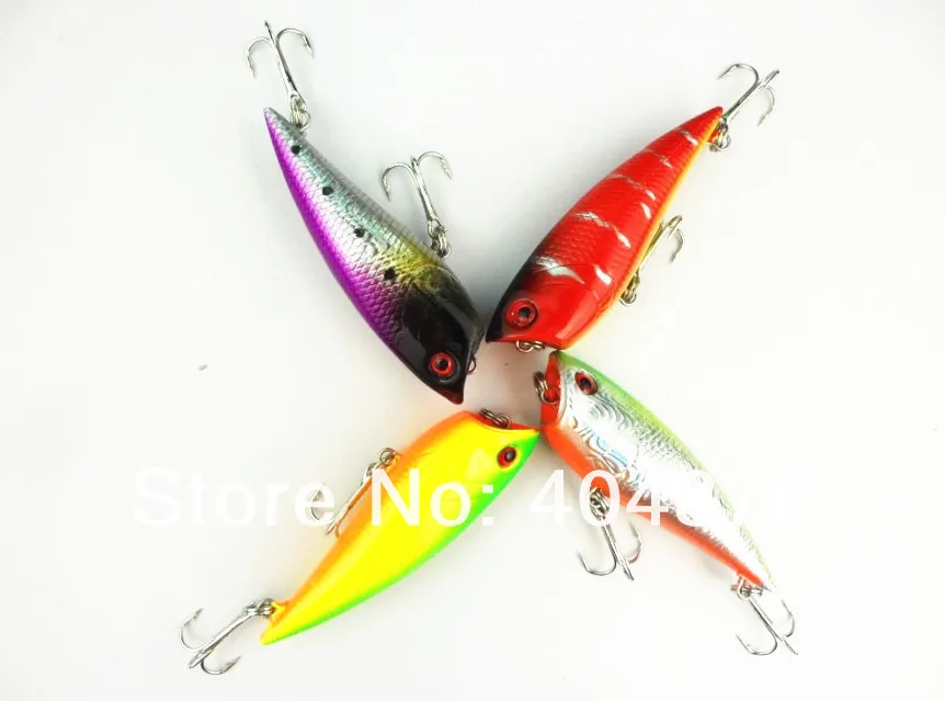 Искусственные приманки ловли карпа 67 мм crankbait Поппер Крючки Блесен(po020) 6,7 см 7,5 г 6# крюк снасти Миноу наживка два взял