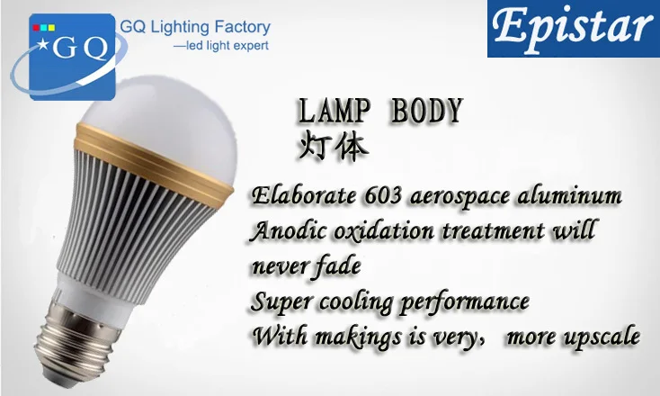 Прямая с фабрики продажи DHLFedEX 7LED ЛАМПА точечные светильники E27 или E14 LED Крытый свет 110 В- 240 В Лидер продаж
