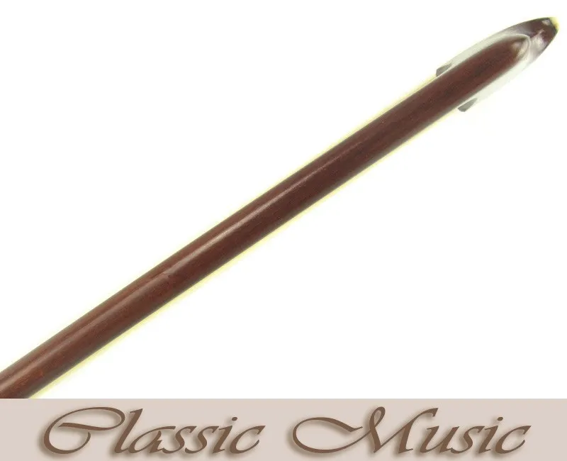 Серебристая струна для скрипки PERNAMBUCO с лягушкой Fleur-de-Lys инкрустированное черное дерево(4/4), Хороший монгольский конский хвост