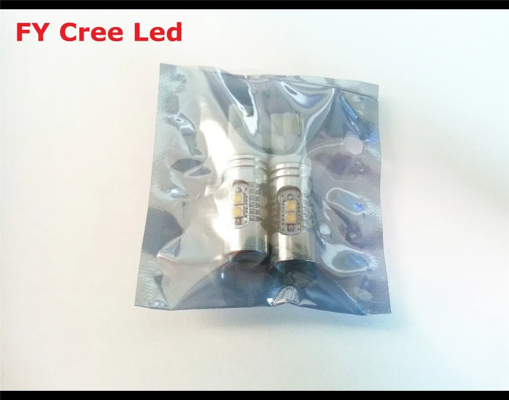 2 шт./лот CREE чип 50 Вт Холодный белый/теплый белый T10 W5W 194 168 921 светодиодный боковой маркер сигнальный проектор светильник