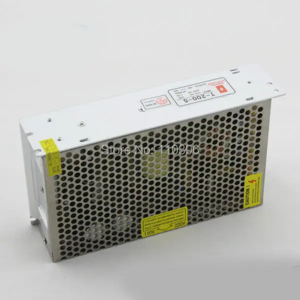 Импульсный источник питания 5v 40a 200w источник питания ac 110 v-220 v к dc 5v для светодиодных лент светильник