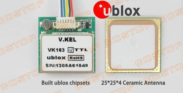 Модуль GPS с Антенной Ublox 7020 Чипсет НЕО-7Н NEO-7М Наушники 3.5 интерфейс TTL Выход