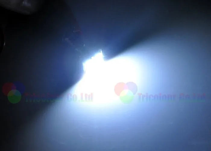 Autoec 100x T10 W5W T10 194 168 5730 6 SMD может-ошибка шины со светодиодной подсветкой Габаритные огни чтения Лампы для мотоциклов белого и синего цвета интерьера Light# lb65