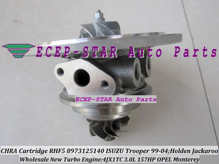 TURBO CHRA Cartridge Of RHF5 8973125140 Turbocharger FOR ISUZU Trooper 1999-04 HOLDEN Jackaroo OPEL Monterey 4JX1TC 3.0L 157HP (3)