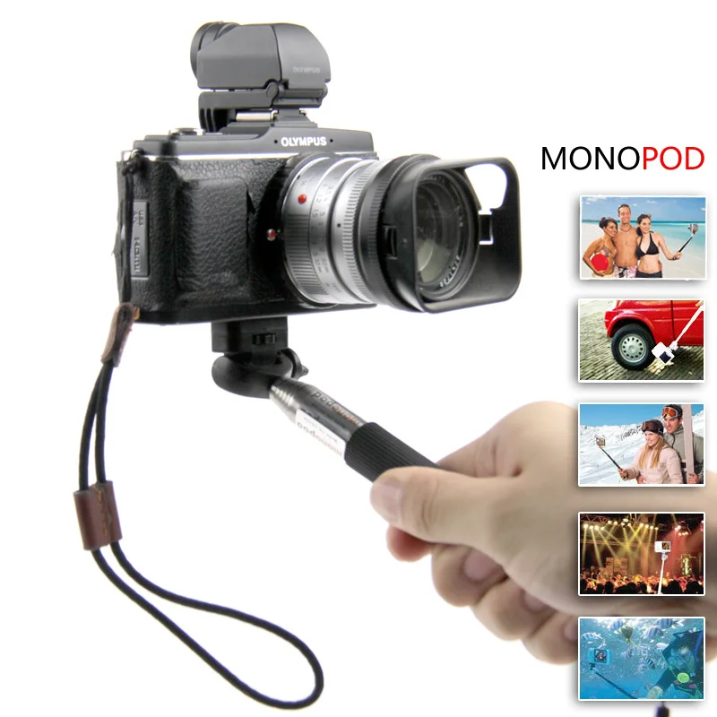 Распродажа! GoPro монопод w/Штатив Адаптер+ присоске+ GoPro поплавок монопод для Go Pro Hero 3+ 3 2 Камера