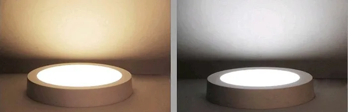 Круглый led-панели для потолка направленный вниз светильник 6 w AC85-265V